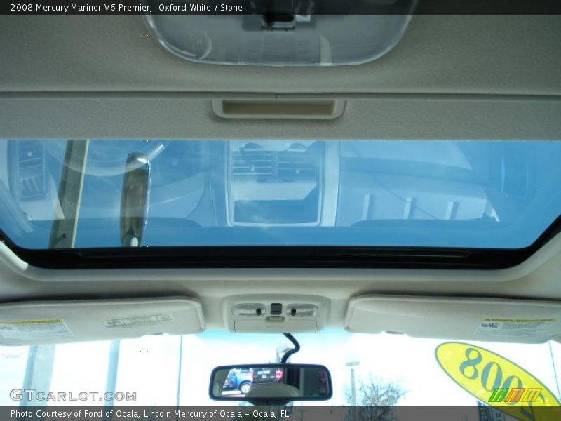 Oxford White / Stone 2008 Mercury Mariner V6 Premier