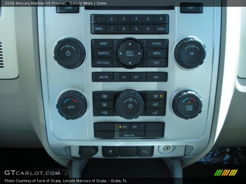 Oxford White / Stone 2008 Mercury Mariner V6 Premier