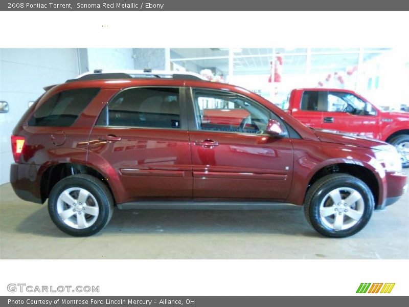 Sonoma Red Metallic / Ebony 2008 Pontiac Torrent
