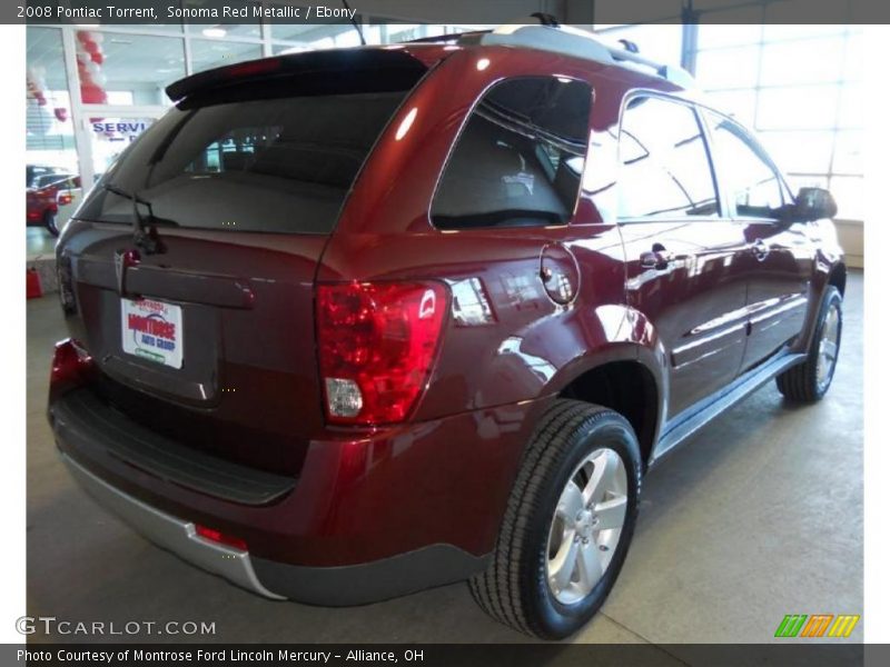 Sonoma Red Metallic / Ebony 2008 Pontiac Torrent
