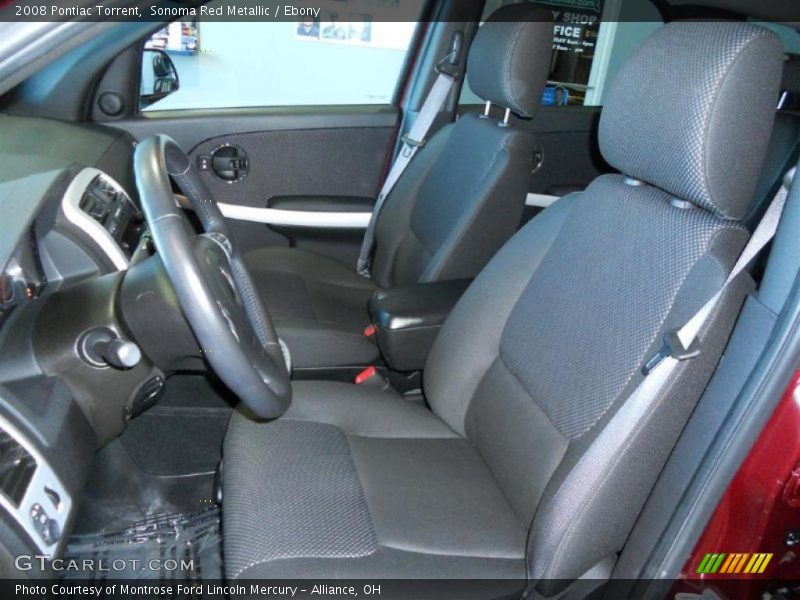 Sonoma Red Metallic / Ebony 2008 Pontiac Torrent