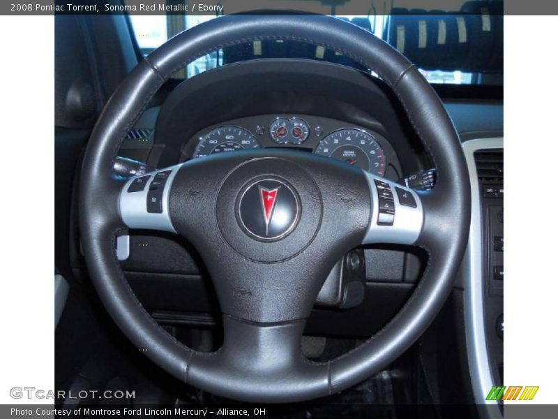 Sonoma Red Metallic / Ebony 2008 Pontiac Torrent