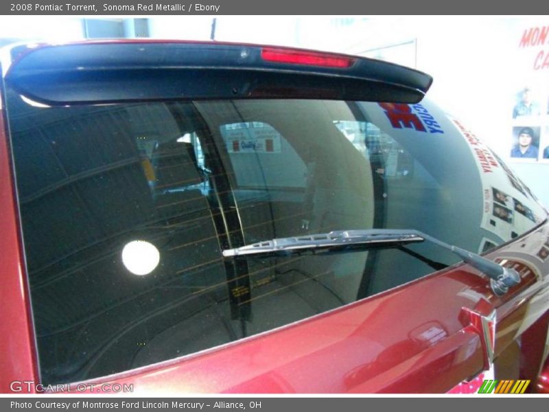 Sonoma Red Metallic / Ebony 2008 Pontiac Torrent