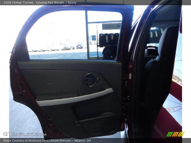 Sonoma Red Metallic / Ebony 2008 Pontiac Torrent