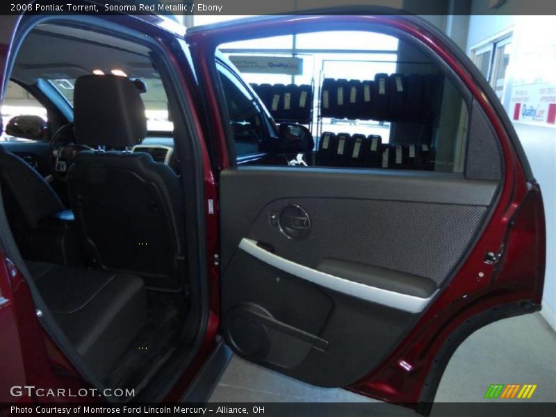 Sonoma Red Metallic / Ebony 2008 Pontiac Torrent