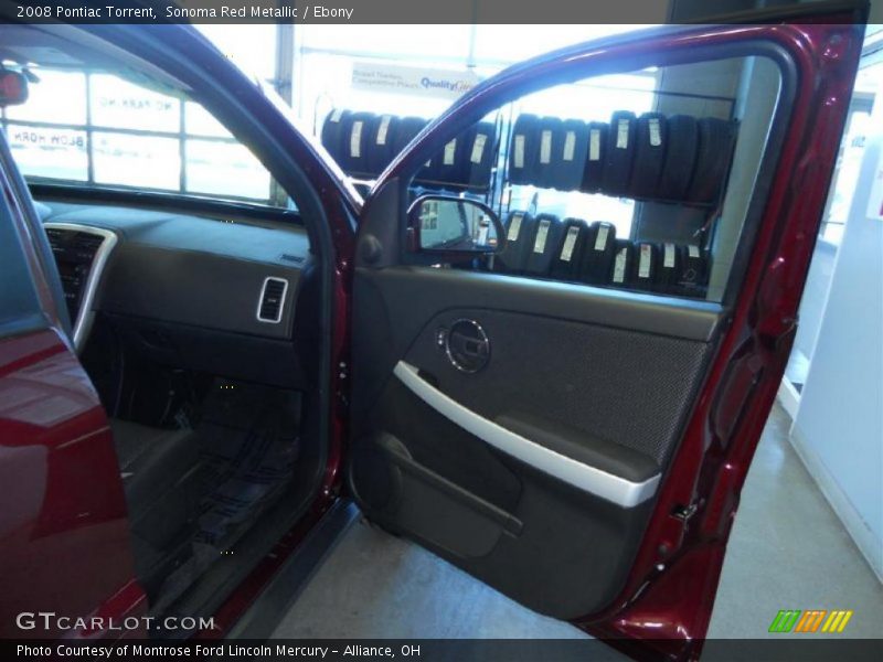 Sonoma Red Metallic / Ebony 2008 Pontiac Torrent