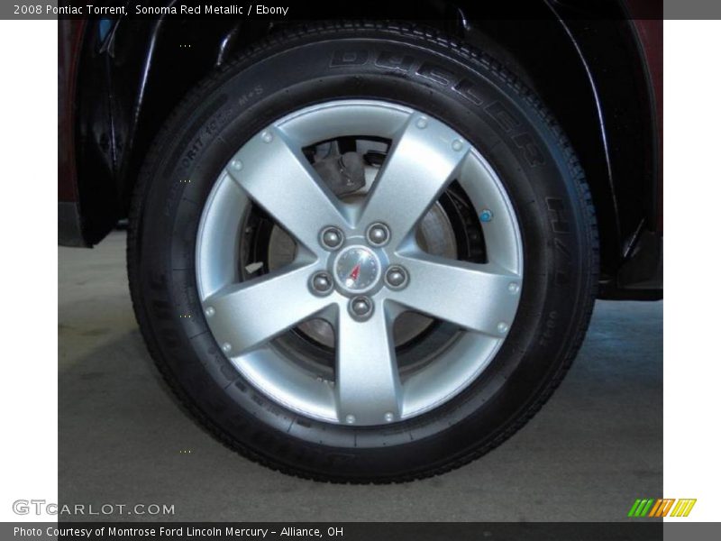 Sonoma Red Metallic / Ebony 2008 Pontiac Torrent