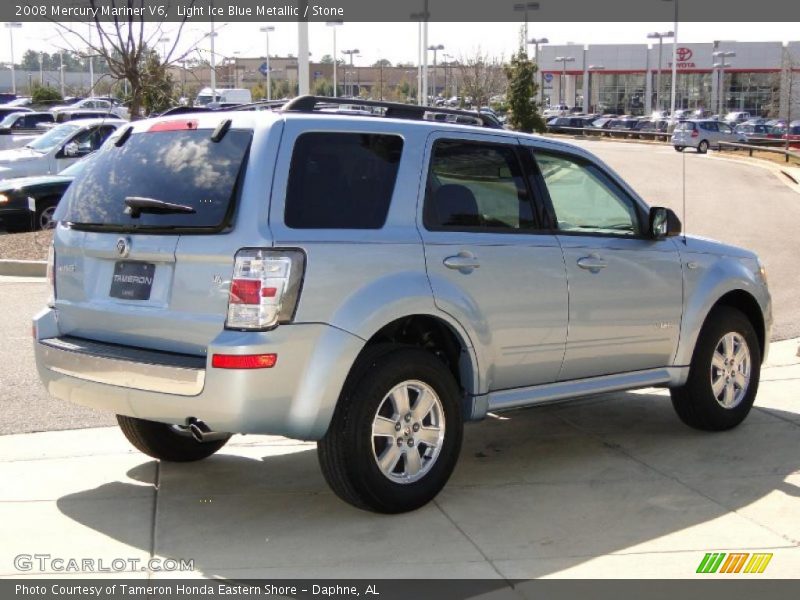 Light Ice Blue Metallic / Stone 2008 Mercury Mariner V6
