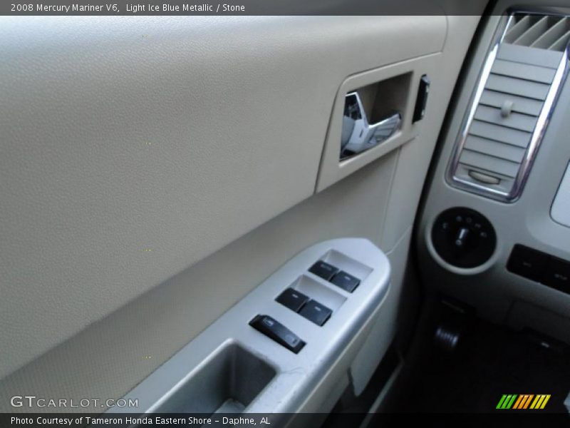 Light Ice Blue Metallic / Stone 2008 Mercury Mariner V6