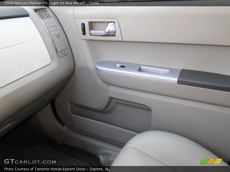 Light Ice Blue Metallic / Stone 2008 Mercury Mariner V6