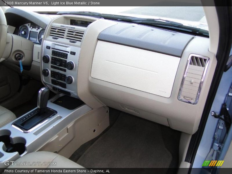 Light Ice Blue Metallic / Stone 2008 Mercury Mariner V6