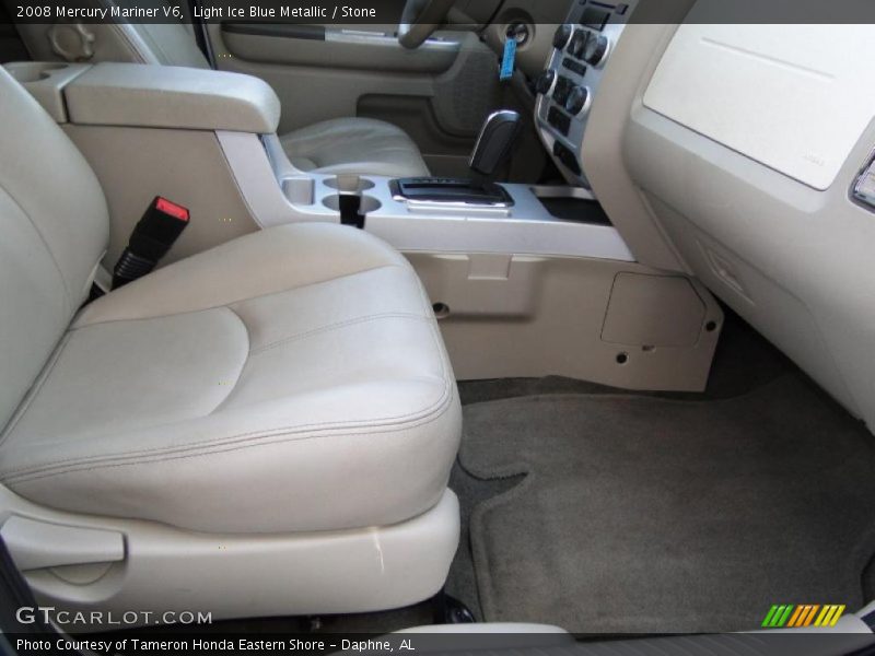 Light Ice Blue Metallic / Stone 2008 Mercury Mariner V6