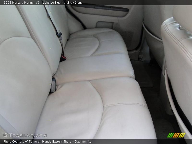 Light Ice Blue Metallic / Stone 2008 Mercury Mariner V6