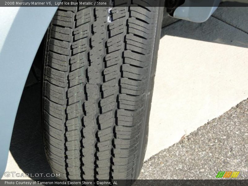 Light Ice Blue Metallic / Stone 2008 Mercury Mariner V6