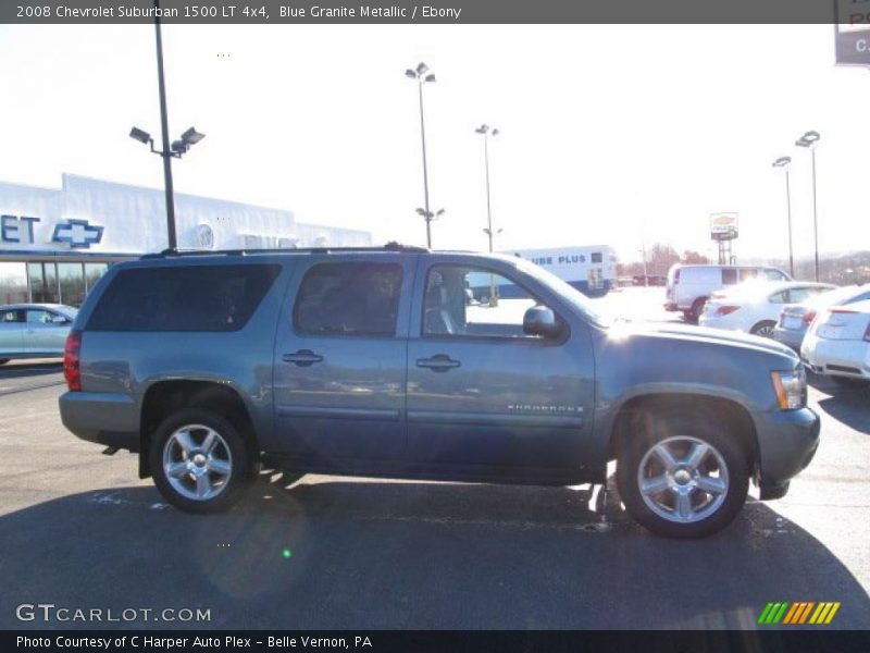 Blue Granite Metallic / Ebony 2008 Chevrolet Suburban 1500 LT 4x4