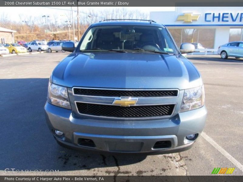 Blue Granite Metallic / Ebony 2008 Chevrolet Suburban 1500 LT 4x4