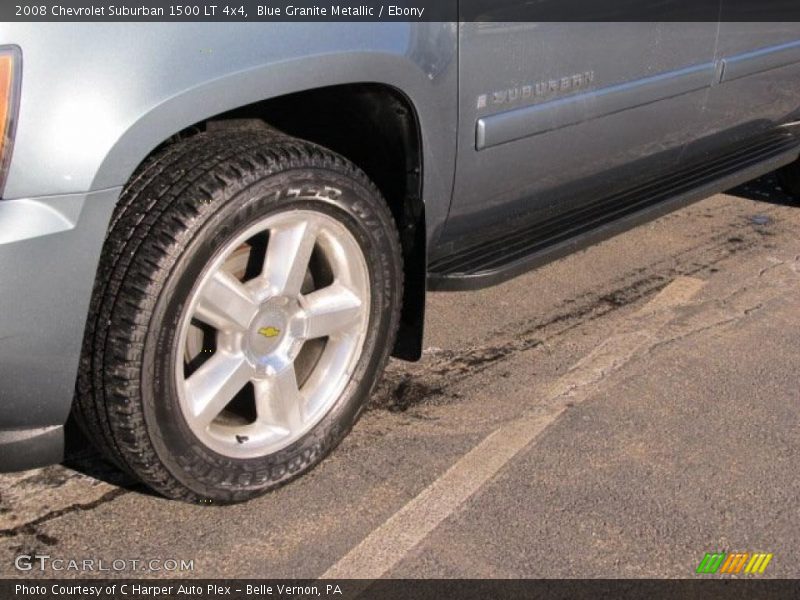 Blue Granite Metallic / Ebony 2008 Chevrolet Suburban 1500 LT 4x4