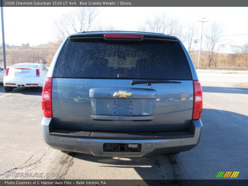 Blue Granite Metallic / Ebony 2008 Chevrolet Suburban 1500 LT 4x4