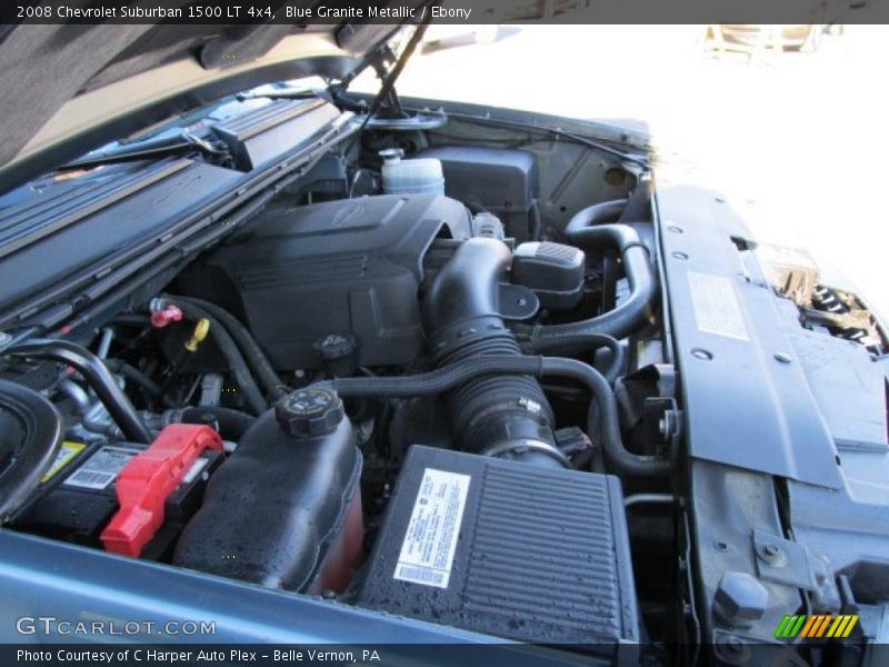 Blue Granite Metallic / Ebony 2008 Chevrolet Suburban 1500 LT 4x4