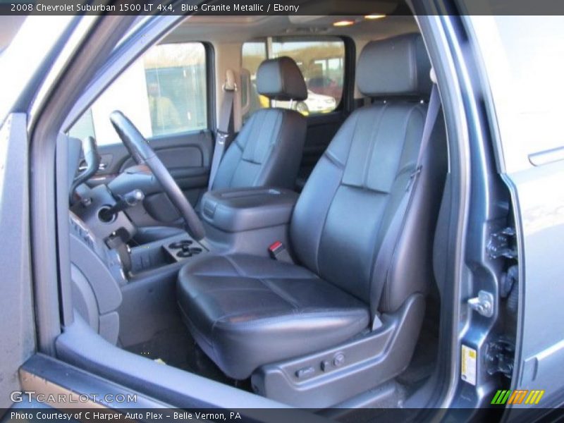 Blue Granite Metallic / Ebony 2008 Chevrolet Suburban 1500 LT 4x4