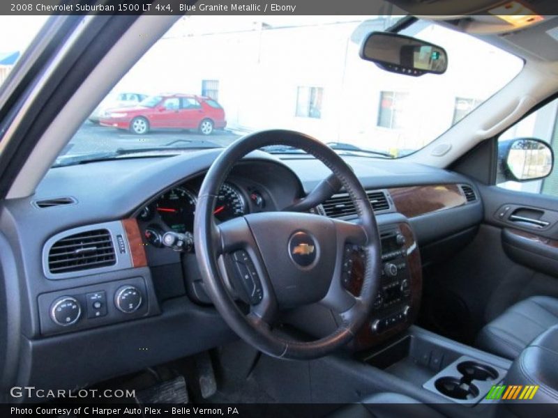 Blue Granite Metallic / Ebony 2008 Chevrolet Suburban 1500 LT 4x4