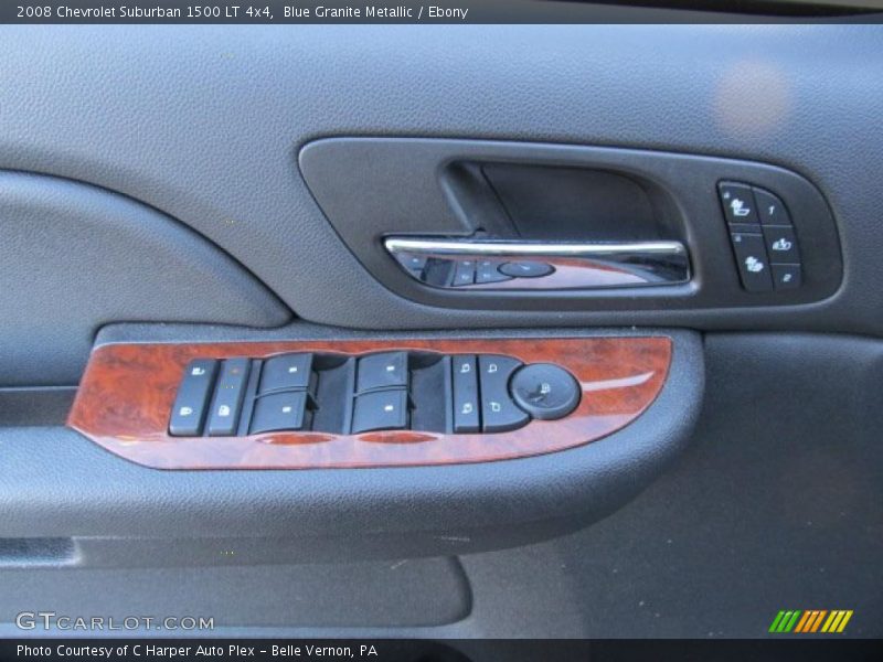 Blue Granite Metallic / Ebony 2008 Chevrolet Suburban 1500 LT 4x4