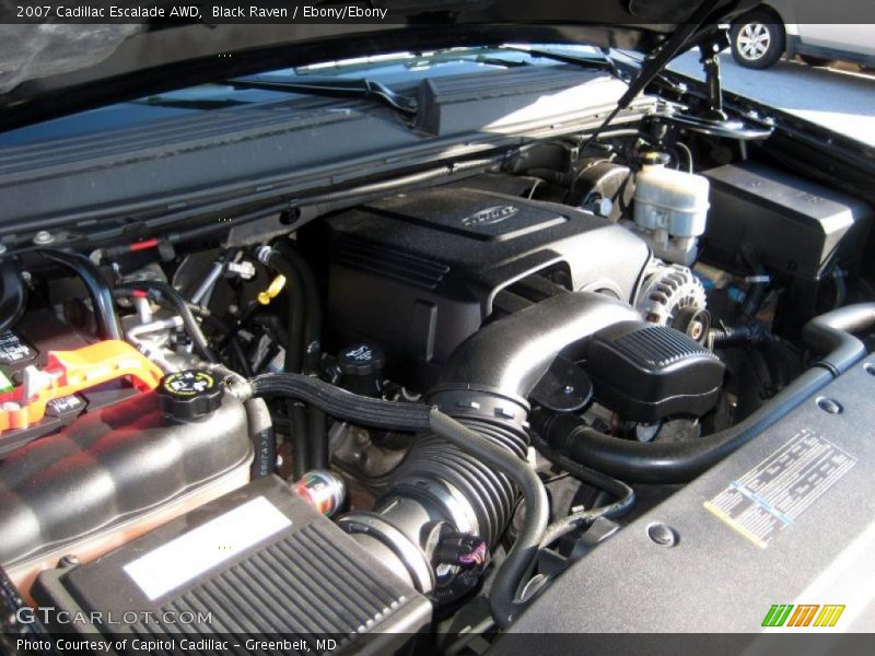 Black Raven / Ebony/Ebony 2007 Cadillac Escalade AWD