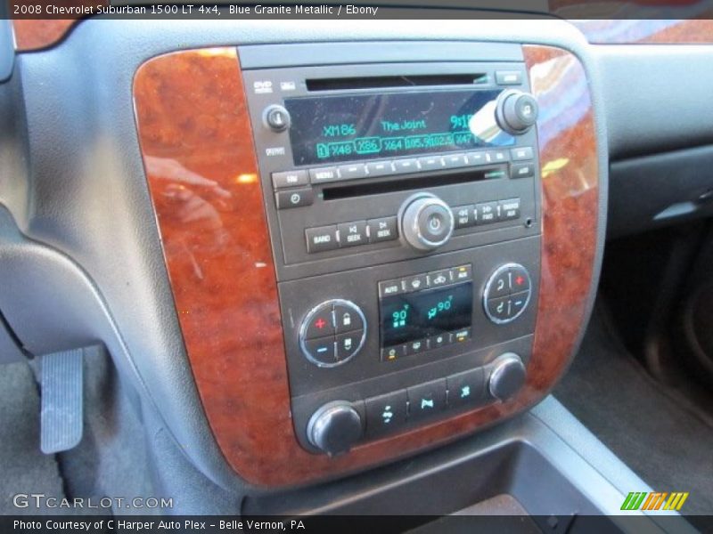 Blue Granite Metallic / Ebony 2008 Chevrolet Suburban 1500 LT 4x4