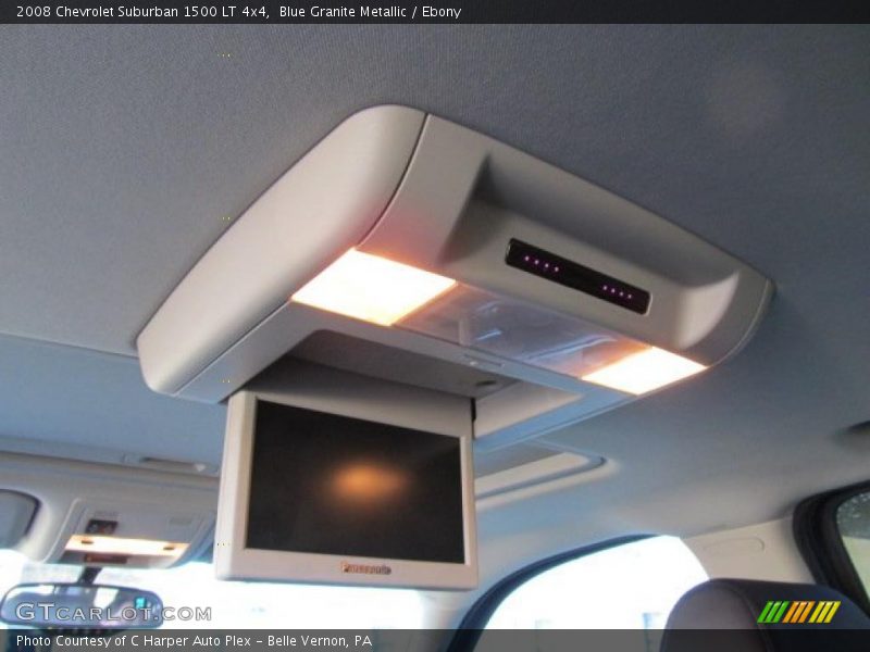 Blue Granite Metallic / Ebony 2008 Chevrolet Suburban 1500 LT 4x4