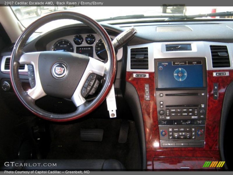 Black Raven / Ebony/Ebony 2007 Cadillac Escalade AWD