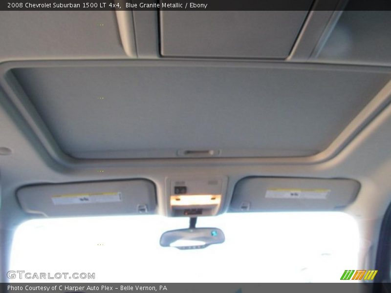 Blue Granite Metallic / Ebony 2008 Chevrolet Suburban 1500 LT 4x4