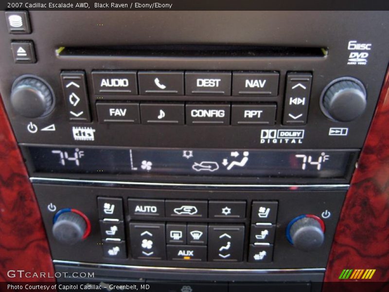 Black Raven / Ebony/Ebony 2007 Cadillac Escalade AWD