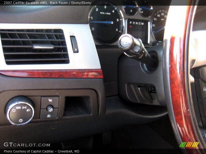 Black Raven / Ebony/Ebony 2007 Cadillac Escalade AWD