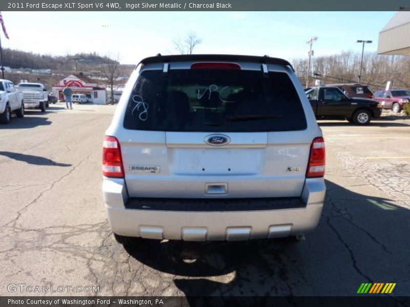 Ingot Silver Metallic / Charcoal Black 2011 Ford Escape XLT Sport V6 4WD