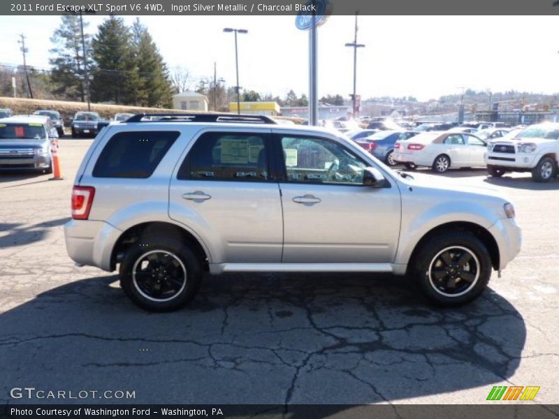 Ingot Silver Metallic / Charcoal Black 2011 Ford Escape XLT Sport V6 4WD