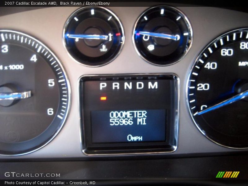 Black Raven / Ebony/Ebony 2007 Cadillac Escalade AWD