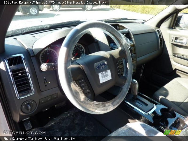 Ingot Silver Metallic / Charcoal Black 2011 Ford Escape XLT Sport V6 4WD