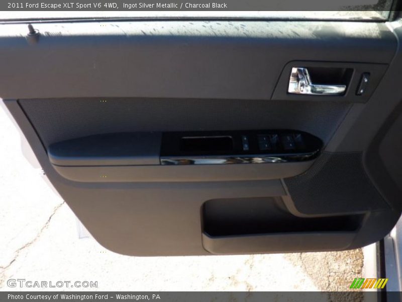 Ingot Silver Metallic / Charcoal Black 2011 Ford Escape XLT Sport V6 4WD