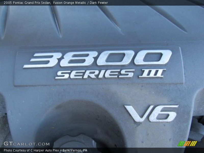  2005 Grand Prix Sedan Engine - 3.8 Liter OHV 12-Valve 3800 Series III V6