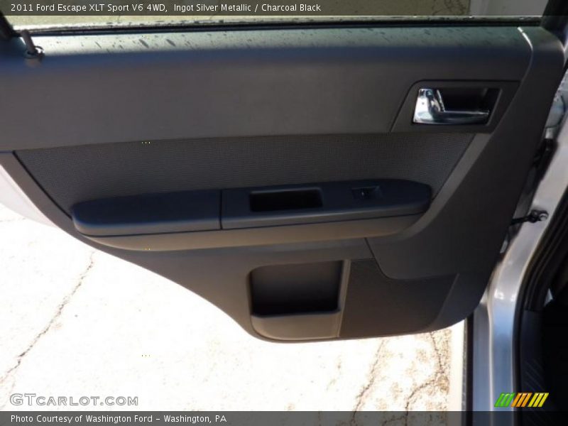 Ingot Silver Metallic / Charcoal Black 2011 Ford Escape XLT Sport V6 4WD