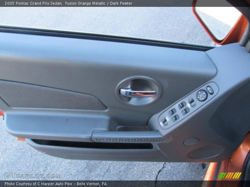 Fusion Orange Metallic / Dark Pewter 2005 Pontiac Grand Prix Sedan