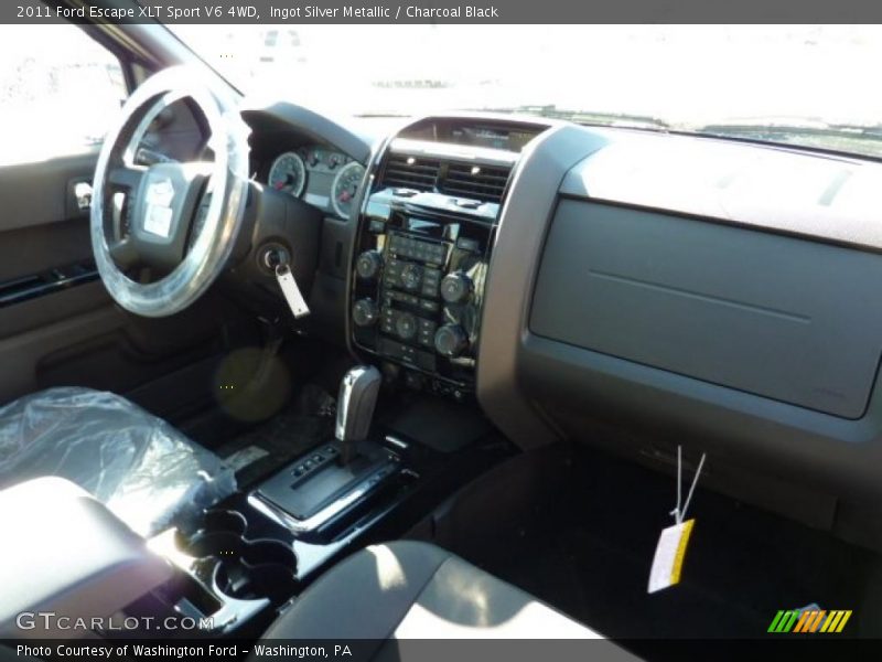 Ingot Silver Metallic / Charcoal Black 2011 Ford Escape XLT Sport V6 4WD