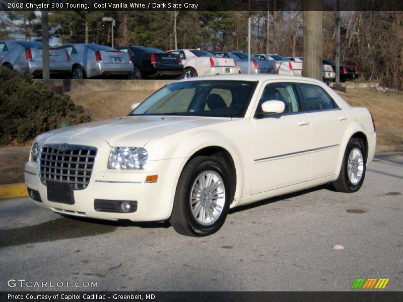 Cool Vanilla White / Dark Slate Gray 2008 Chrysler 300 Touring