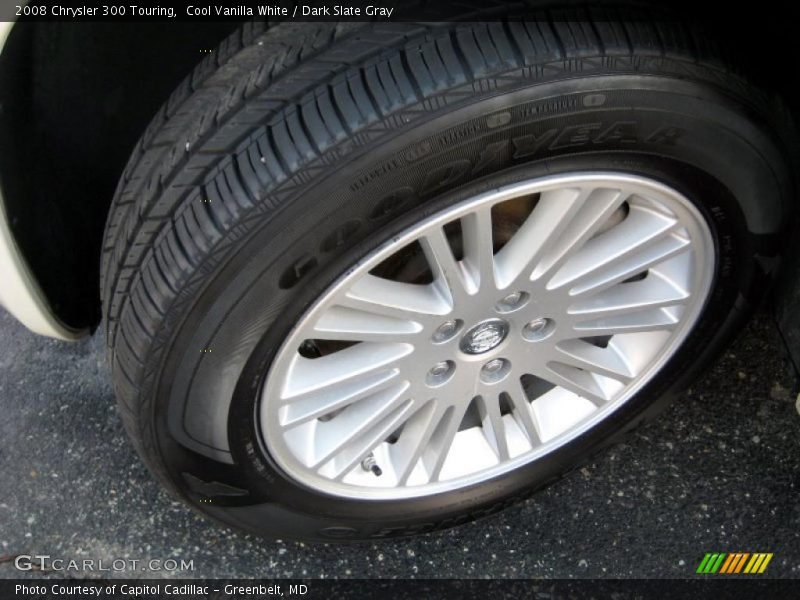 Cool Vanilla White / Dark Slate Gray 2008 Chrysler 300 Touring