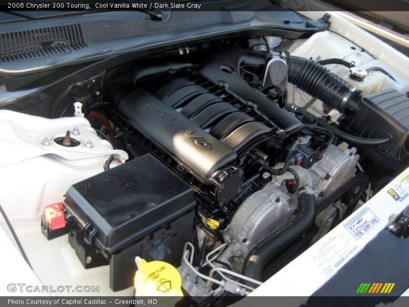 Cool Vanilla White / Dark Slate Gray 2008 Chrysler 300 Touring