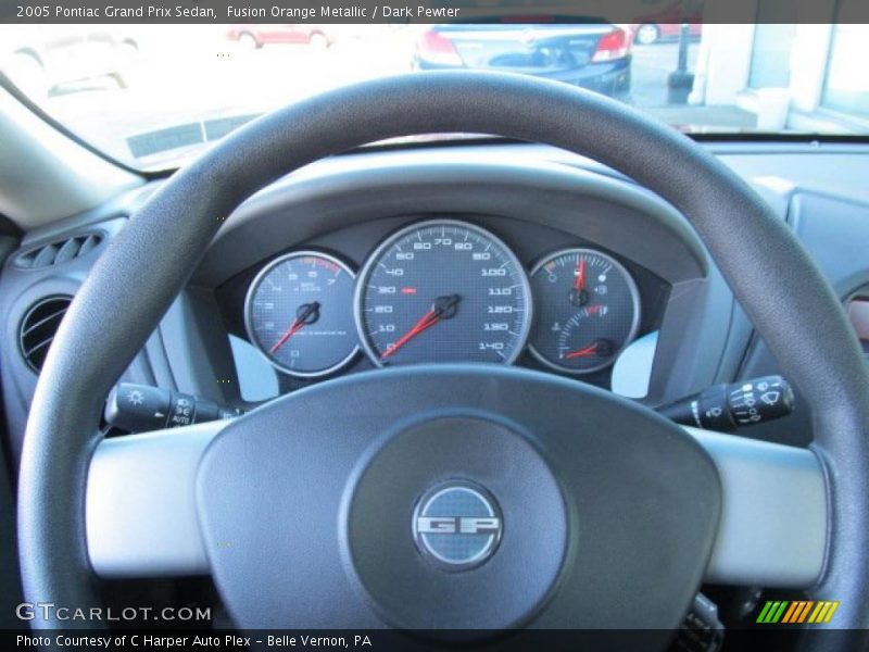 Fusion Orange Metallic / Dark Pewter 2005 Pontiac Grand Prix Sedan