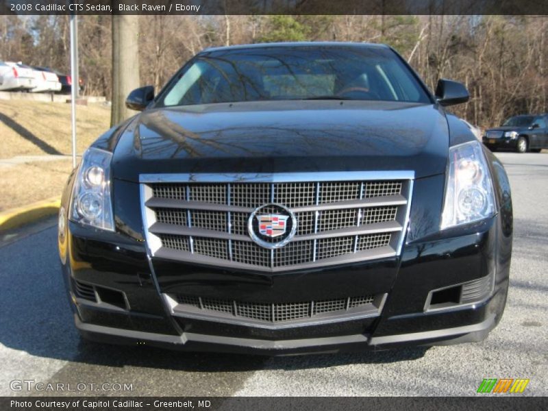 Black Raven / Ebony 2008 Cadillac CTS Sedan
