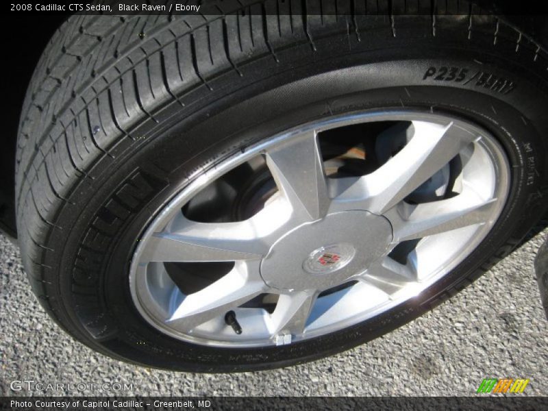 Black Raven / Ebony 2008 Cadillac CTS Sedan