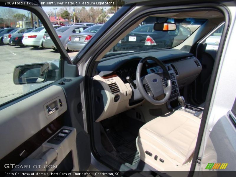Brilliant Silver Metallic / Medium Light Stone 2009 Ford Flex SEL