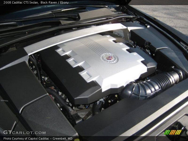 Black Raven / Ebony 2008 Cadillac CTS Sedan